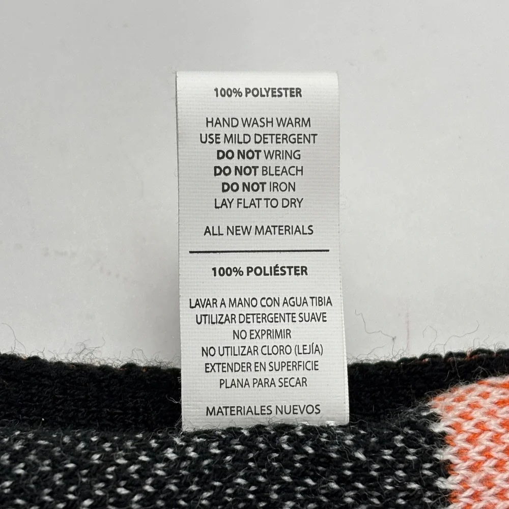 Cincinnati‎ Bengals Scarf Forever Collectibles NFL Orange Black White Knit